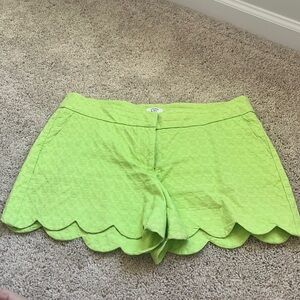 Scalloped shorts